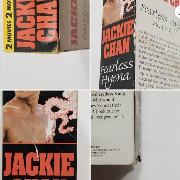 Fearless Hyena Vol 1 & 2 (VHS, 1995) 6300E1M - Picture 12 of 12